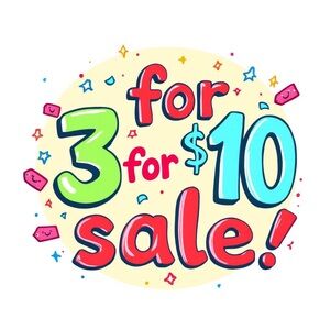 $5 Items 3/$10  Home,Clothes or Jewelry